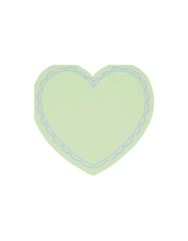 Pastel Heart Large Napkins (Set of 16)