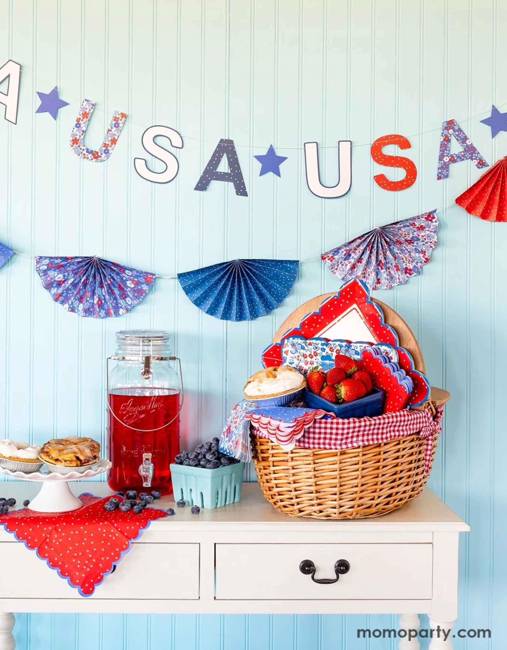 Floral USA Banner