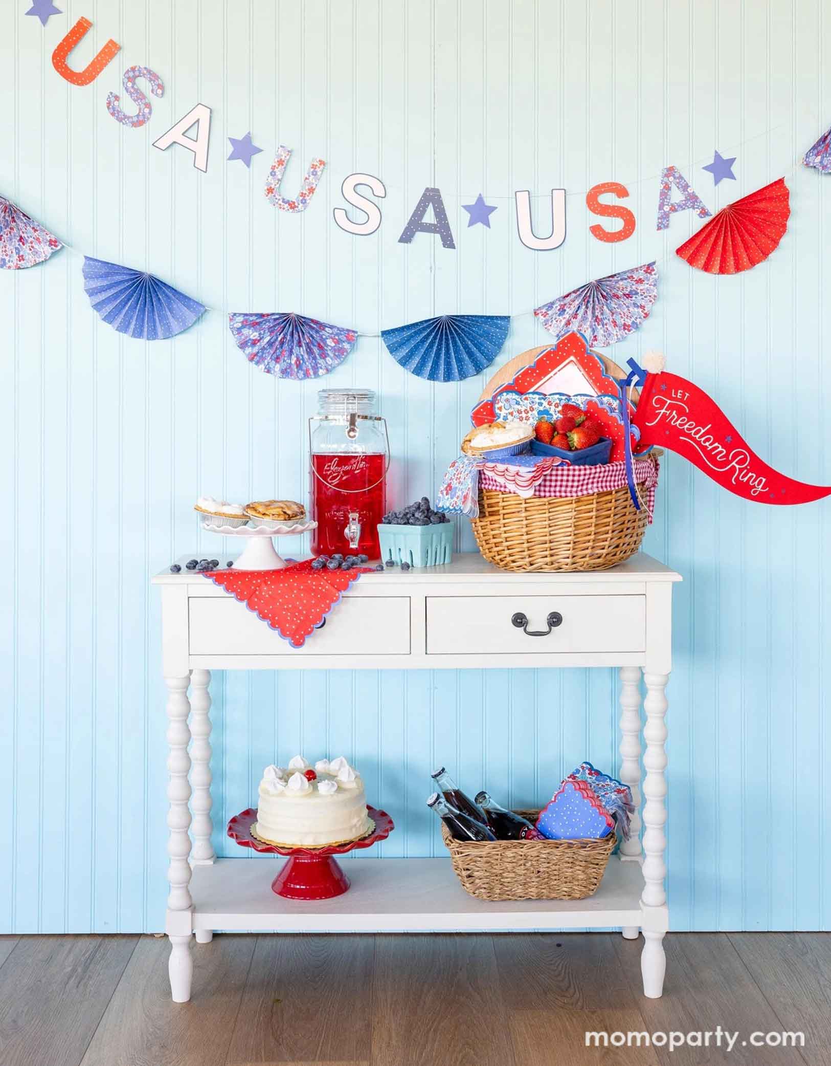 Floral USA Banner