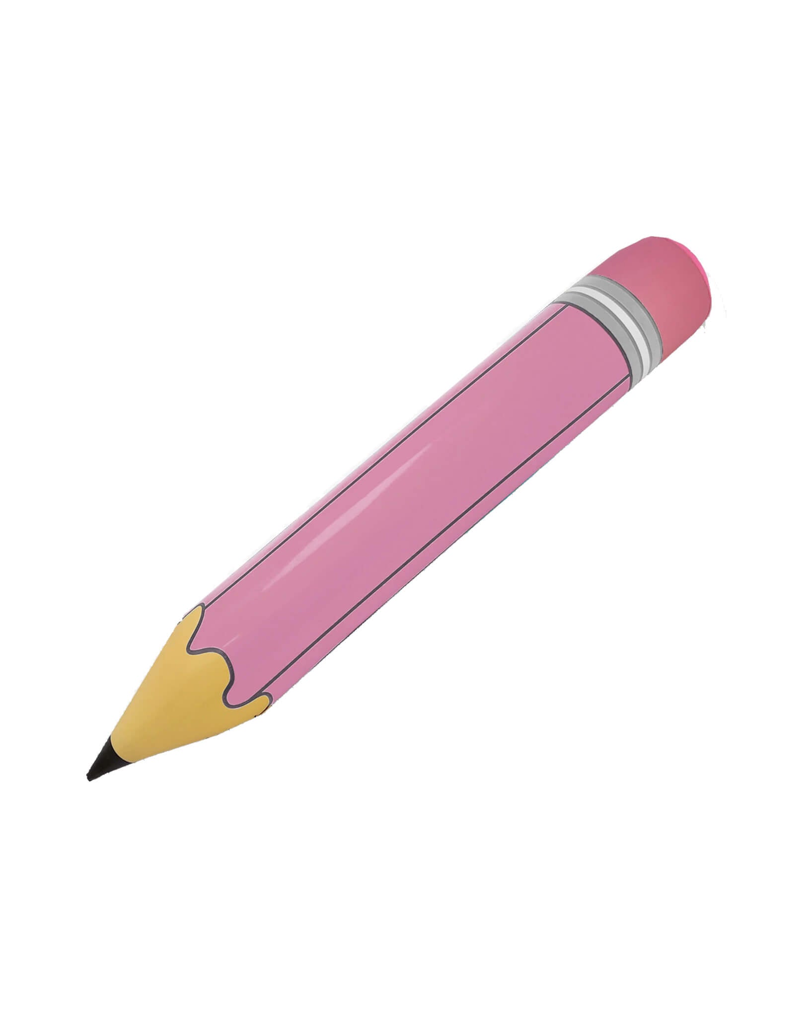 Momo Party's 27" Giant Pink Pencil Inflatable. This charming oversized school supply brings a splash of fun color to classrooms, entryways, or back-to-school bashes or first day of school celebration. It's perfect for creating Instagram-worthy photo moments, sprucing up learning spaces, or crafting that warm welcome environment that'll have kids grinning with excitement from the moment they arrive!
