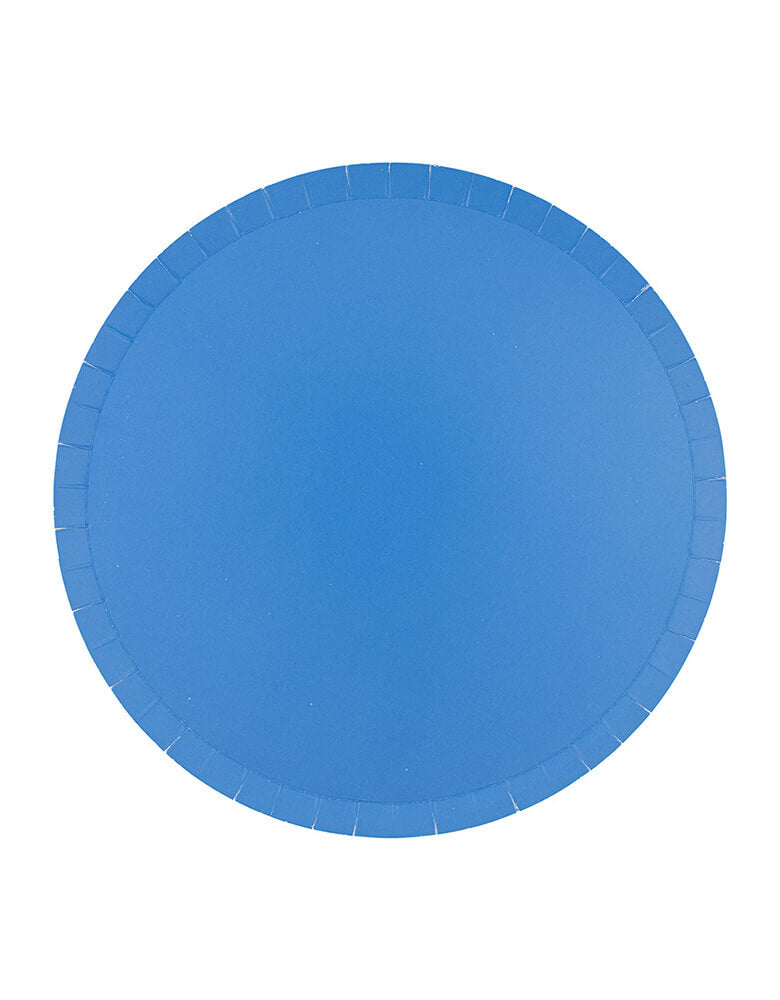 Sapphire Blue Dinner Plates