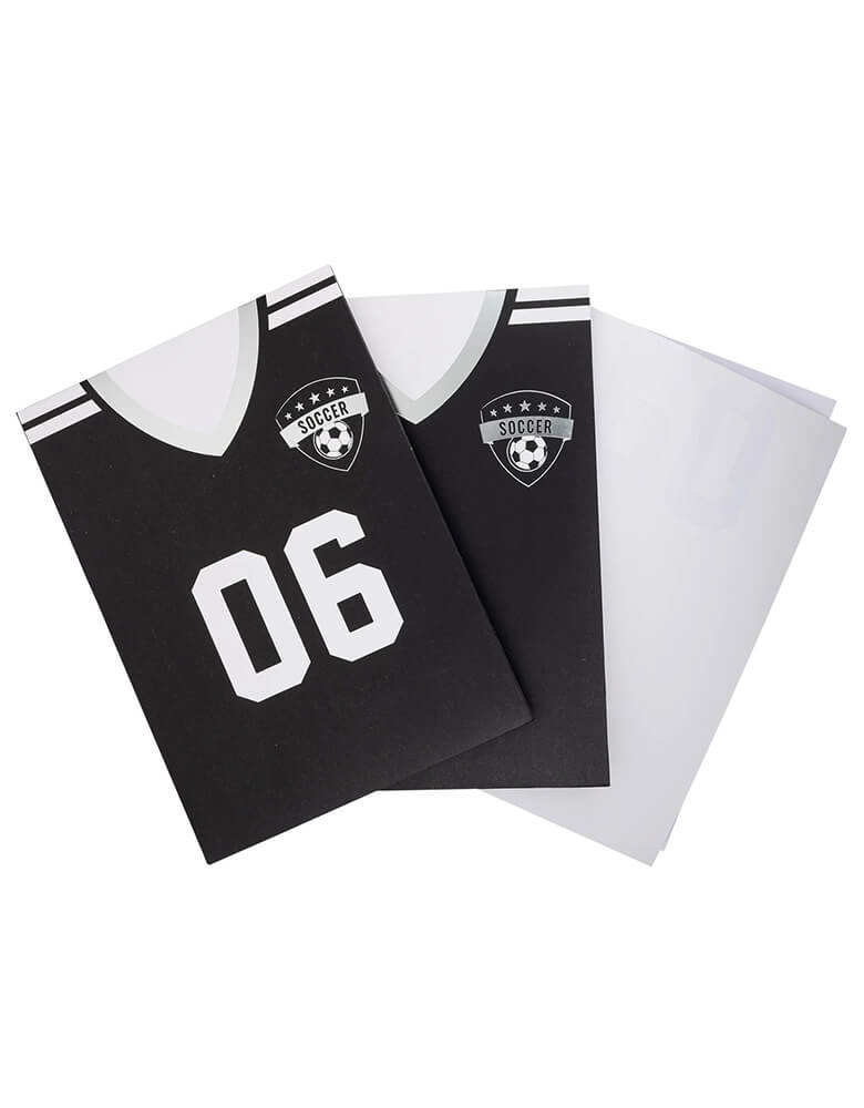 Momo Party's Soccer Treat Bag by My Mind's Eye. Comes in a set of 8 bags, score a goal with these treat bags! Stick on the included number stickers for a winning party favor. Perfect for any soccer-loving occasion.