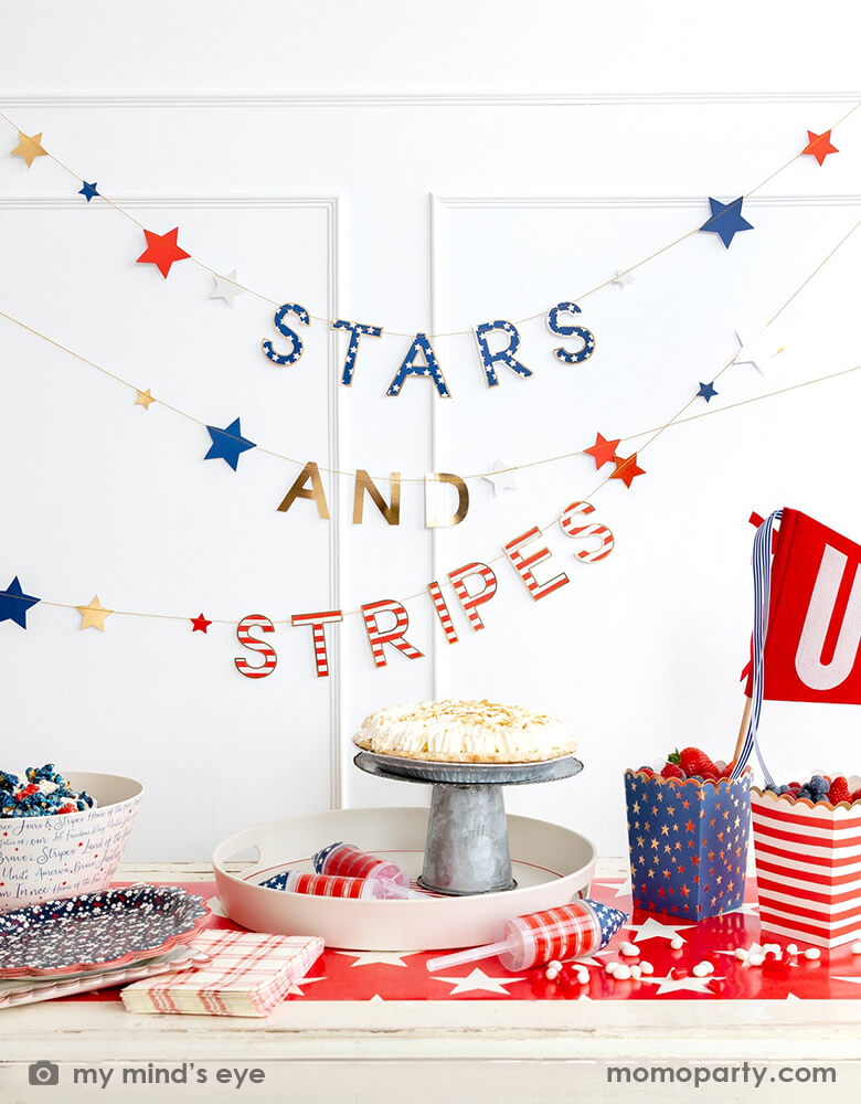 Red Star Table Runner