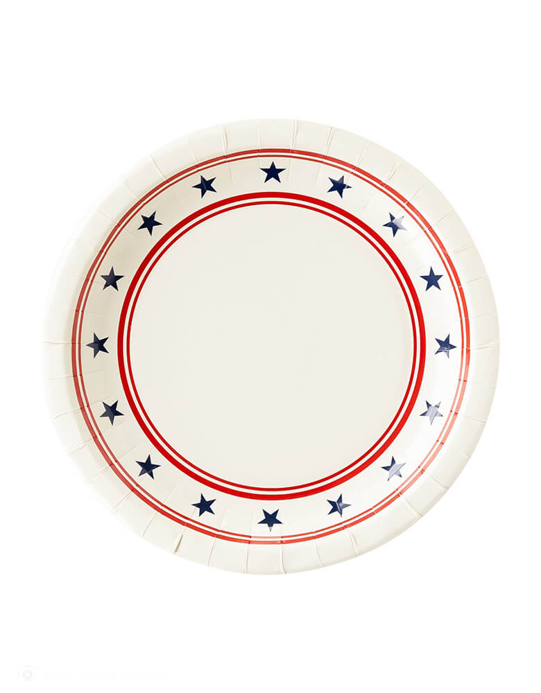 Momo Party's Stars and Stripes Plates by My Mind's Eye