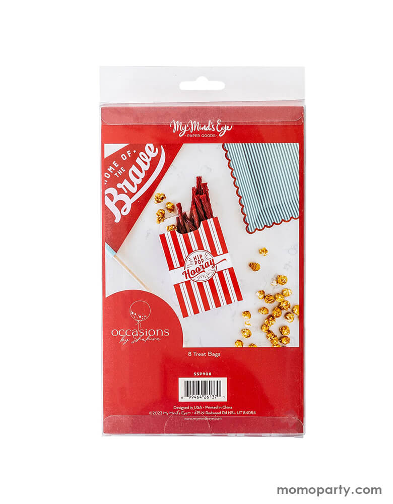 Stars and Stripes Treat Bags (Set of 8)