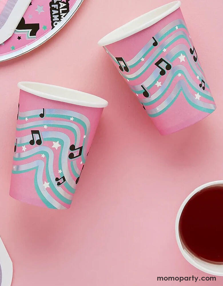 Musical Notes Paper Cups (Set of 8)