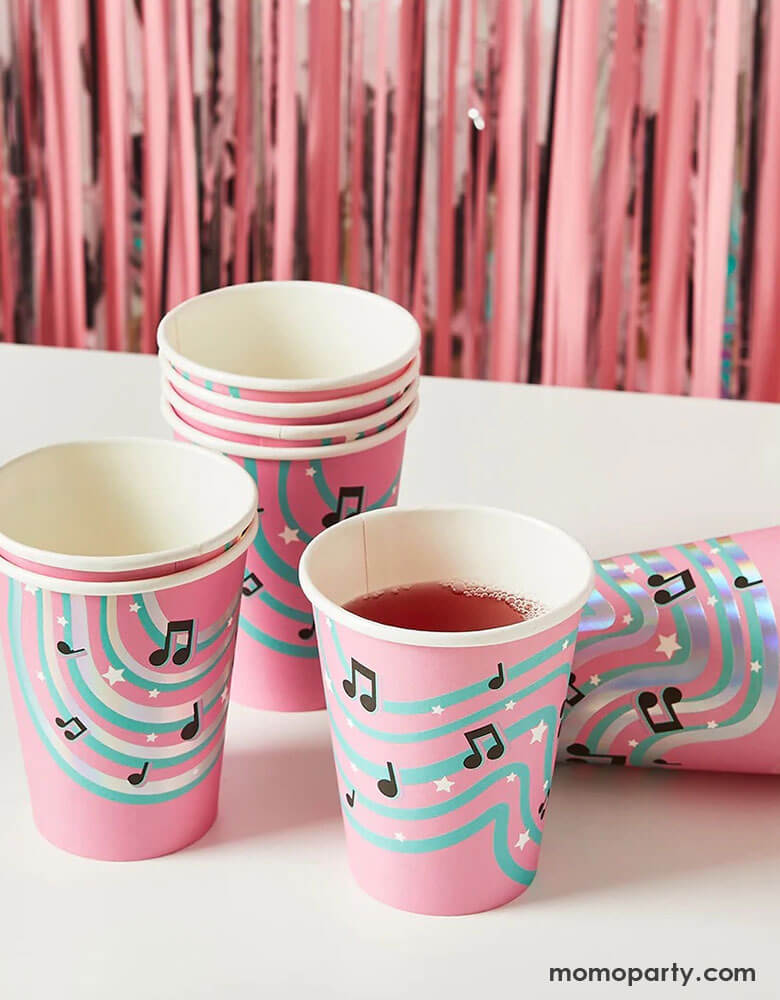 Musical Notes Paper Cups (Set of 8)