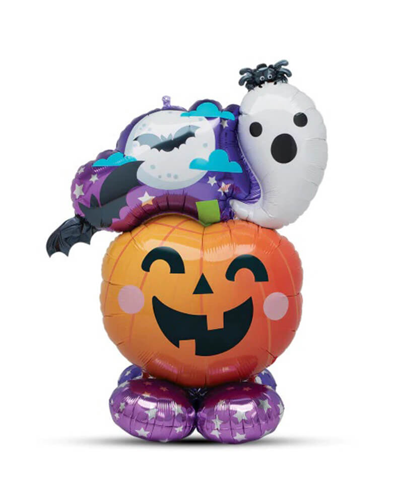 Anagram Balloons 52" Airloonz Halloween Ghost Pumpkin Balloon