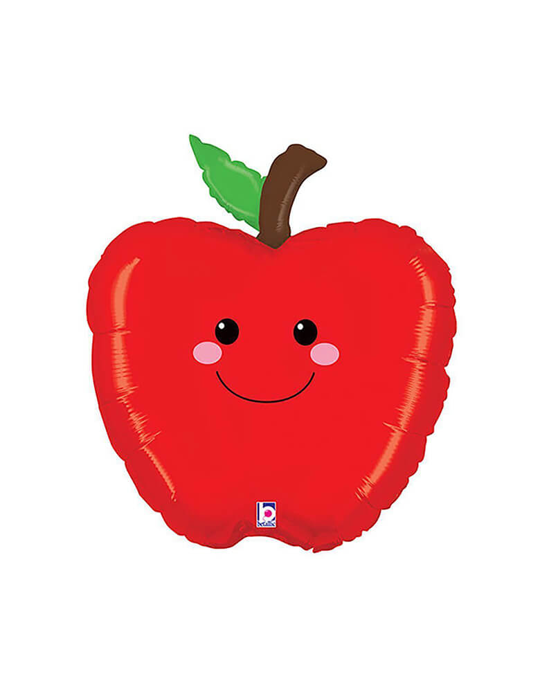 Betallic 26" Apple Foil Balloon - Back to school Ideas
