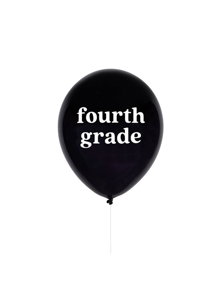 Fourth Grade Latex Balloon