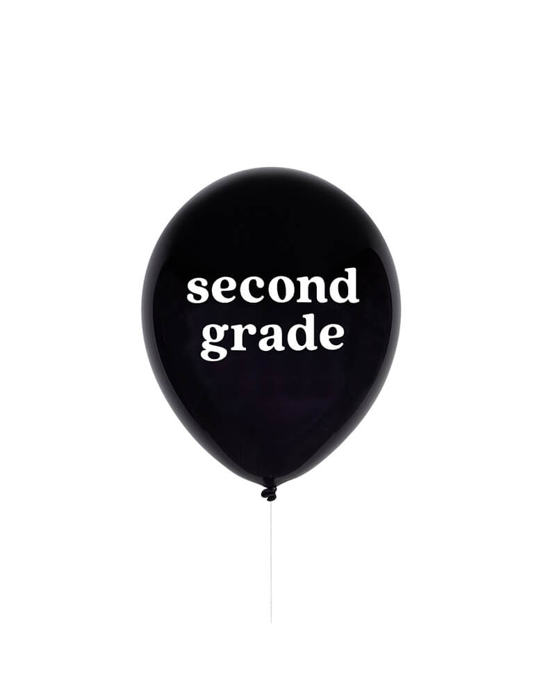 Studiopep 11" Second Grade Latex Balloon in black