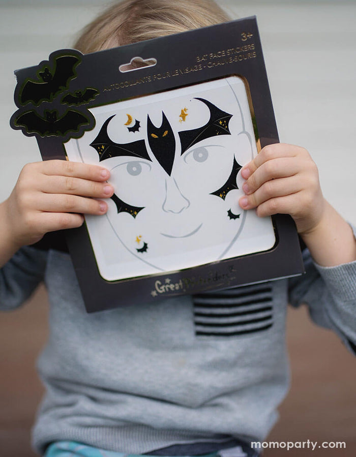 Bat Face Stickers