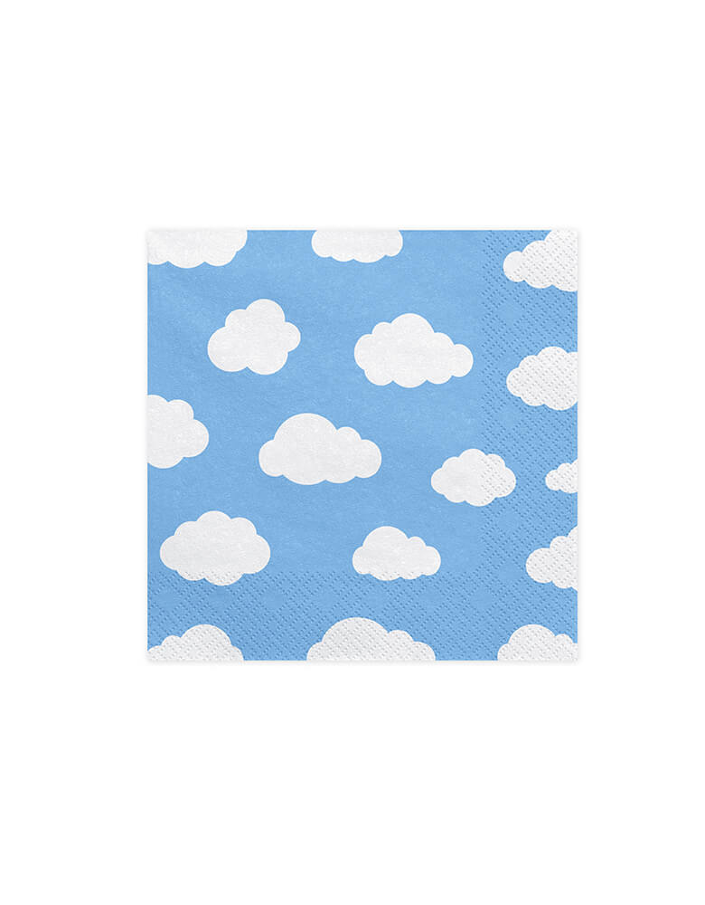 Blue Sky and Clouds Napkins (Set of 20)
