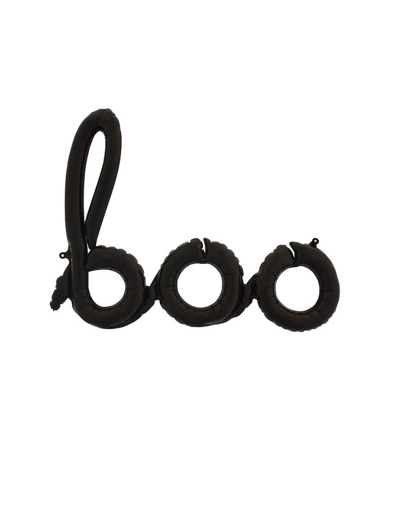 Northstar 26"_Boo-Script-Foil-Mylar-Balloon_Halloween Decorations