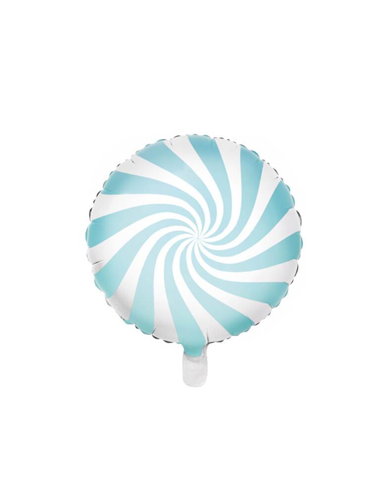 Party Deco 18" Blue Candy Foil Balloon