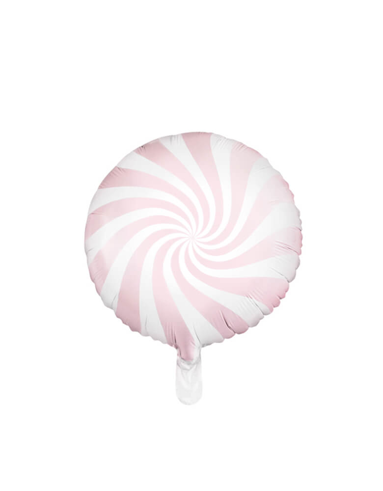 Party Deco 18" Light Pink Candy Foil Balloon