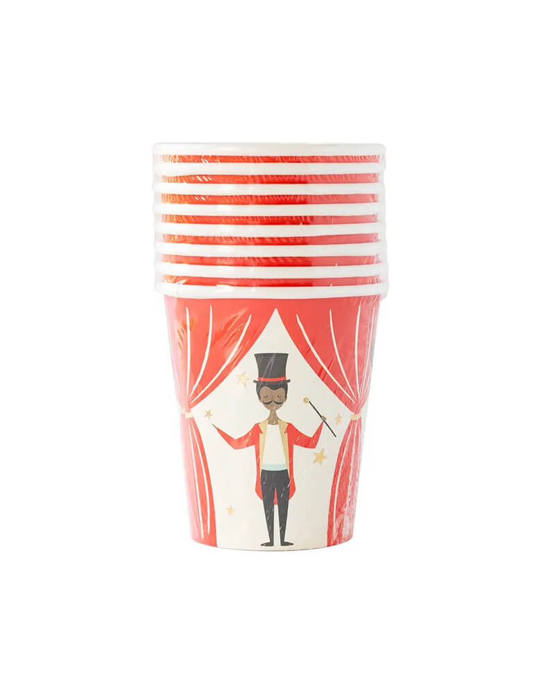 Carnival Party Cups (Set of 8)