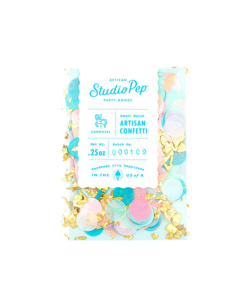 Studio Pep Carousel ARTISAN CONFETTI MINI BAG 0.25 oz 