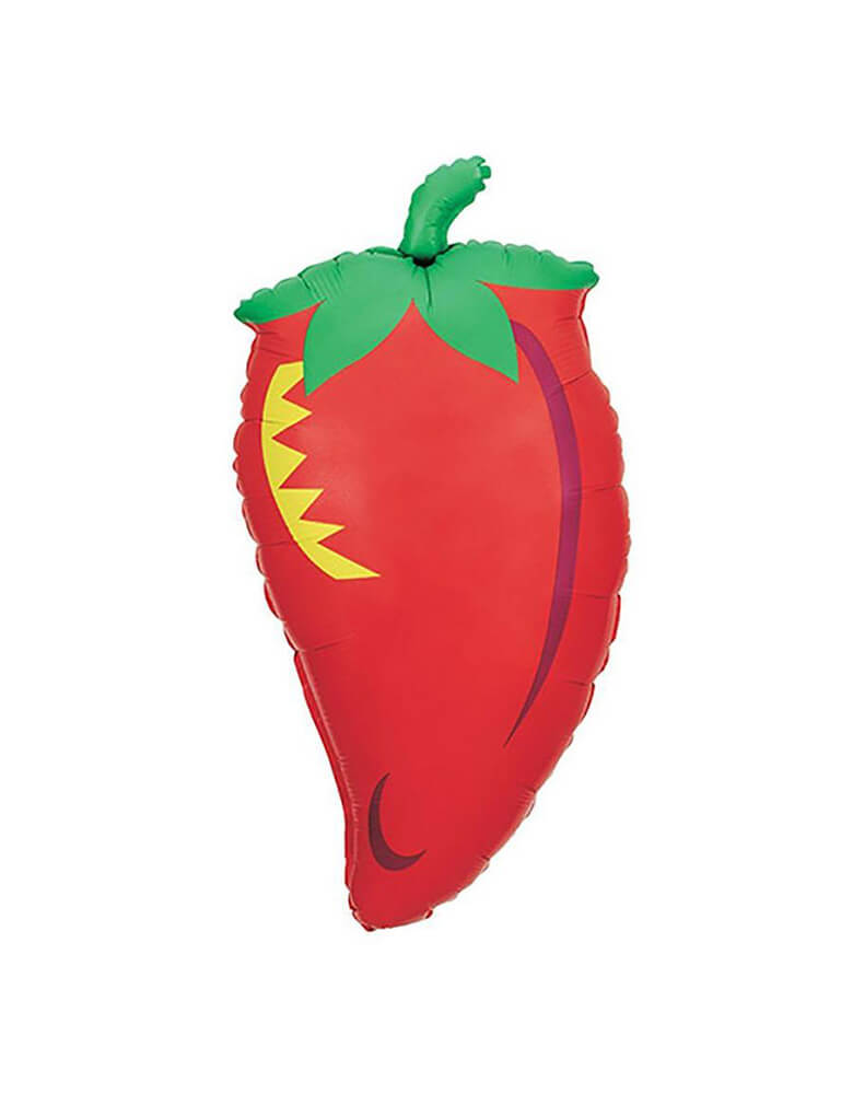 Betallic 32" Chili Pepper Foil Mylar Balloon