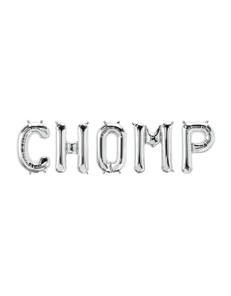 Chomp Mylar Balloon Set