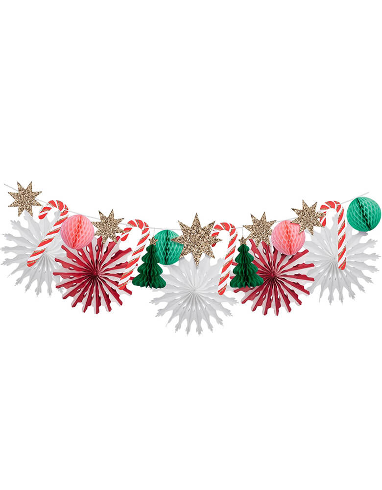 Christmas Honeycomb Garland