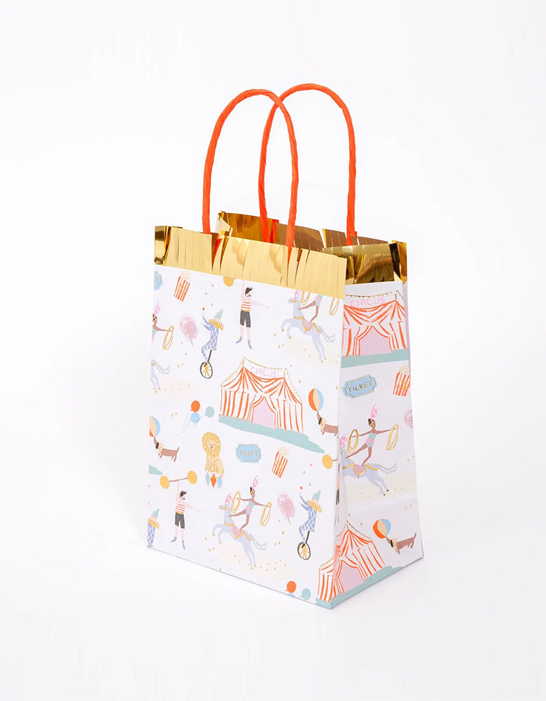 Circus Parade Party Bags 8ct | The Party Darling