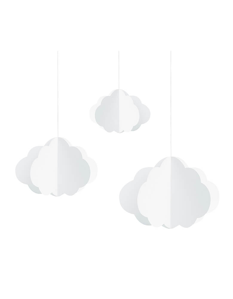 Cloud Hanging Decorations (Set of 3)