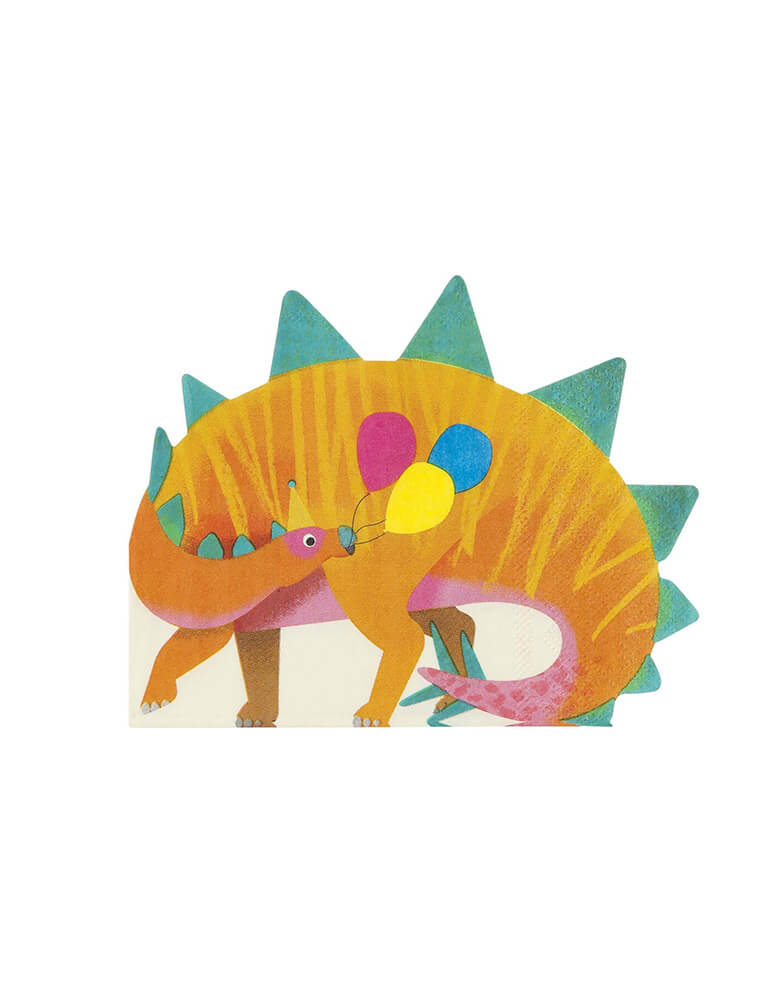 Talking Tables_Dinosaur Shaped Napkins_Dinosaur Themed Party Supplies for Kids