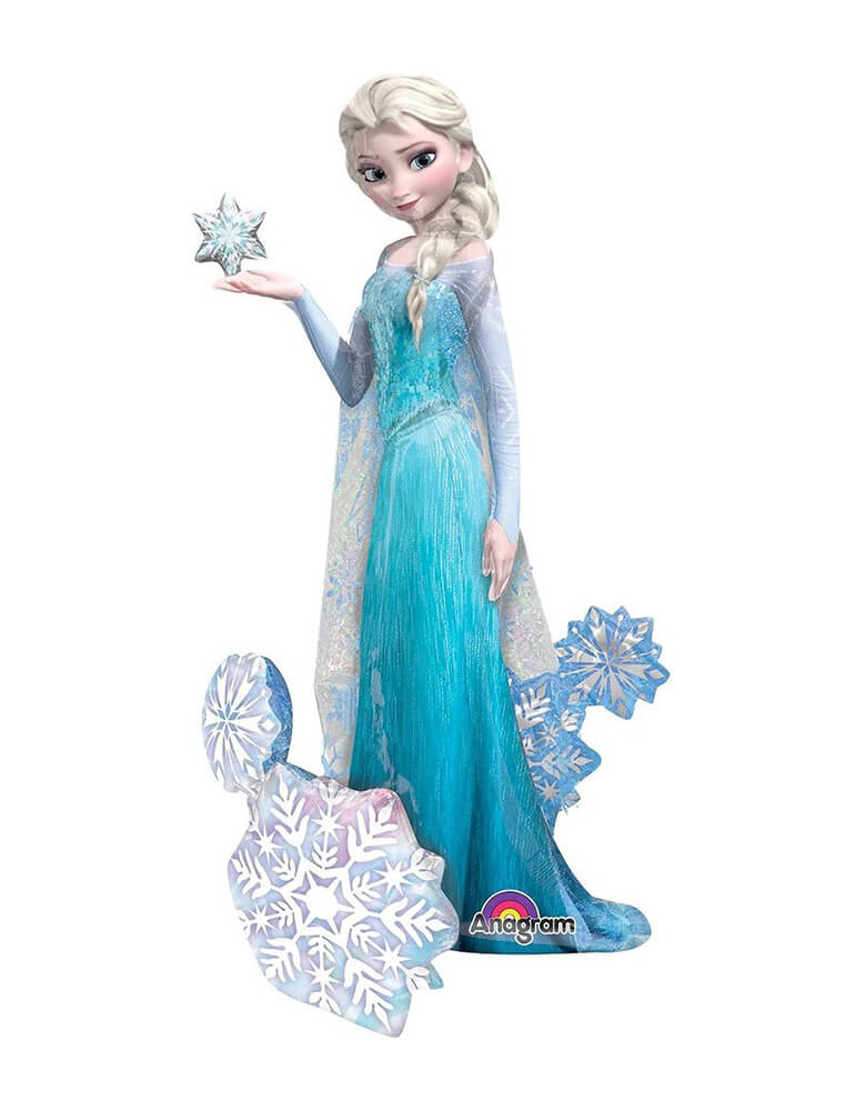 57"_Anagram_Disney Frozen Elsa Airwalker Foil Balloon