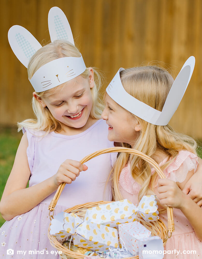 Easter Bunny Crowns (Set of 8)