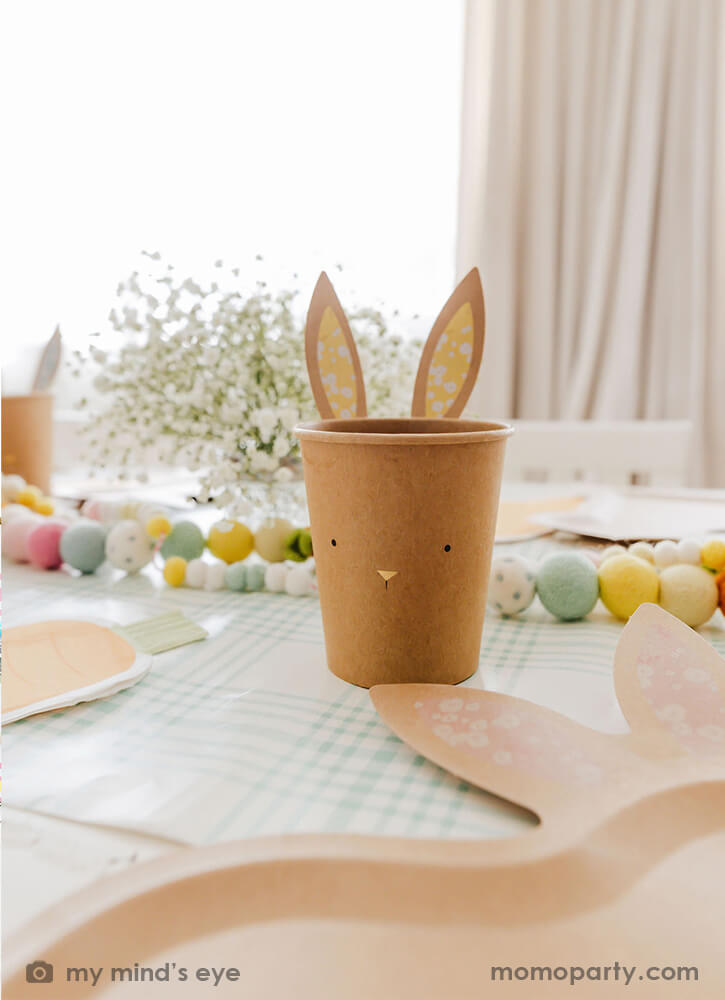 Easter Bunny Kraft Cups (Set of 8)