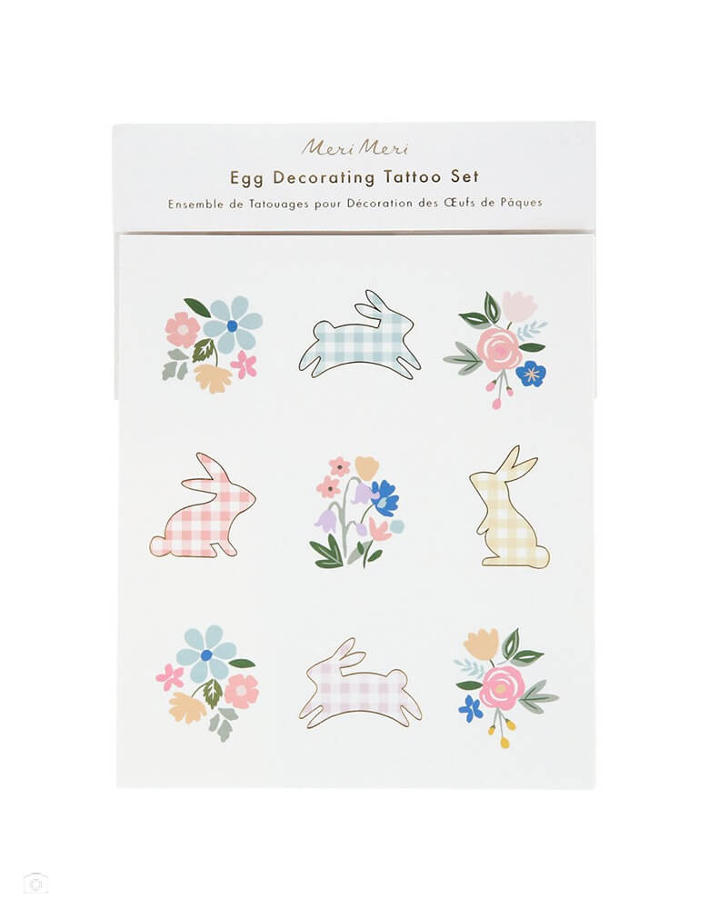 Egg Decorating Tattoo Set
