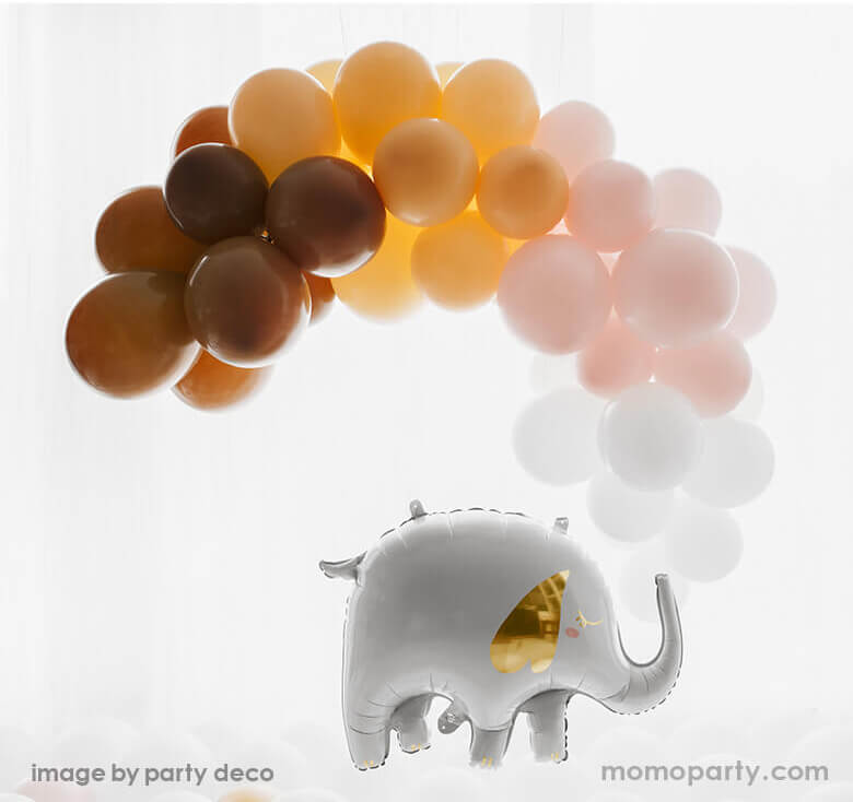 Elephant Foil Mylar Balloon