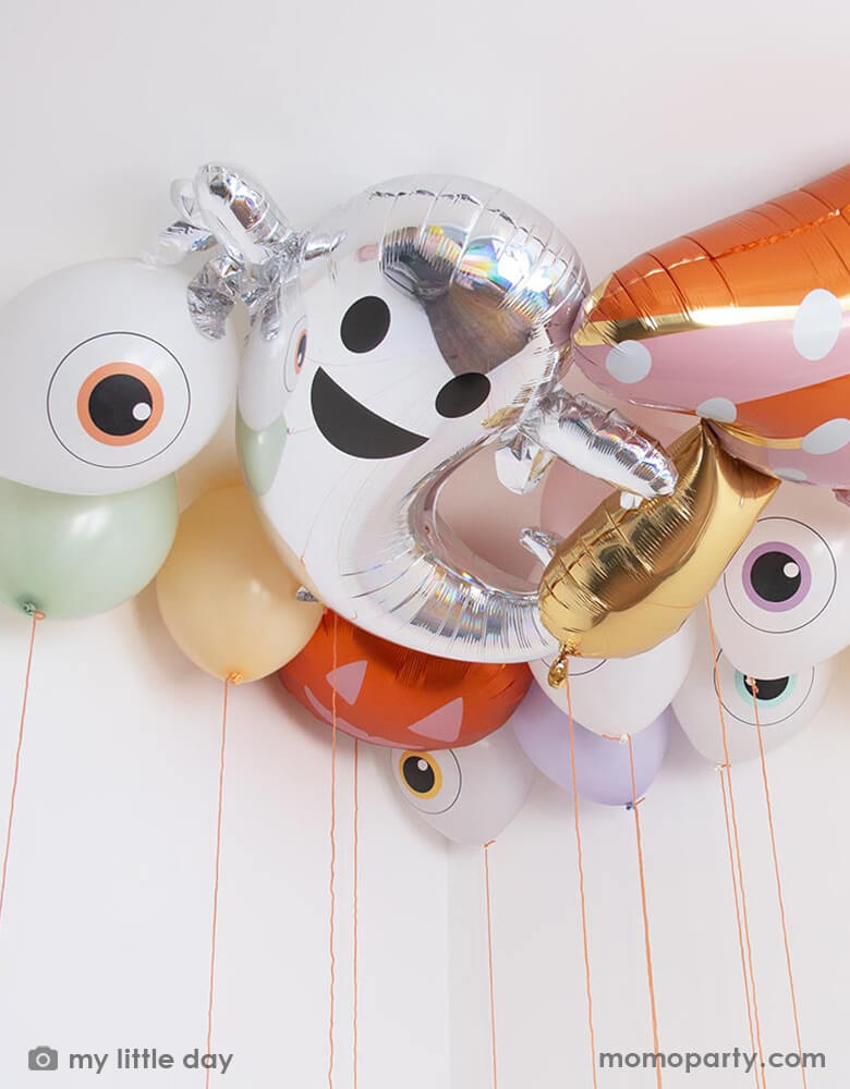 Eyeball Printed Latex Balloon Mix (Set of 5)