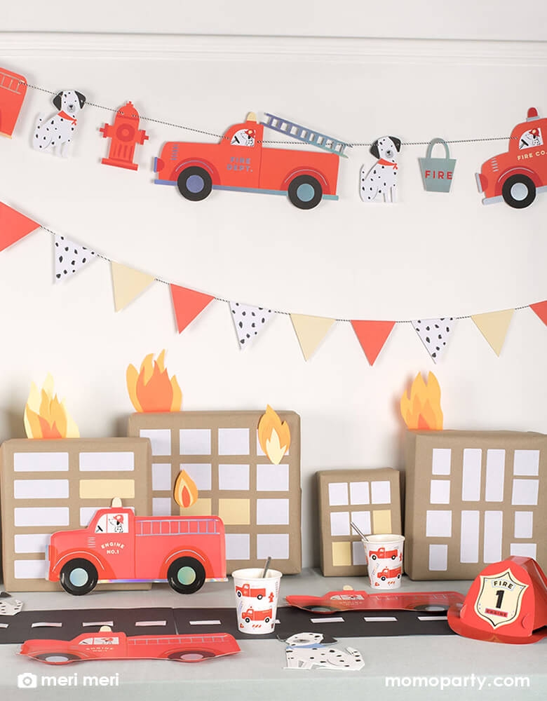 Fire Truck Garland