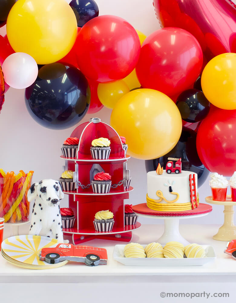 Fire Hydrant Cupcake Stand
