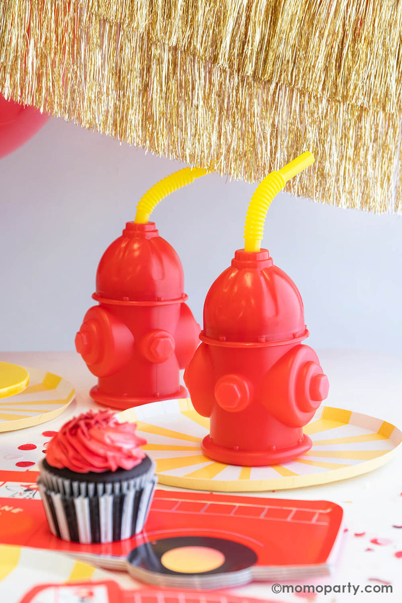 Fire Truck Box Momo Party