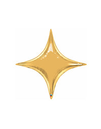 Gold Starpoint Foil Mylar Balloon