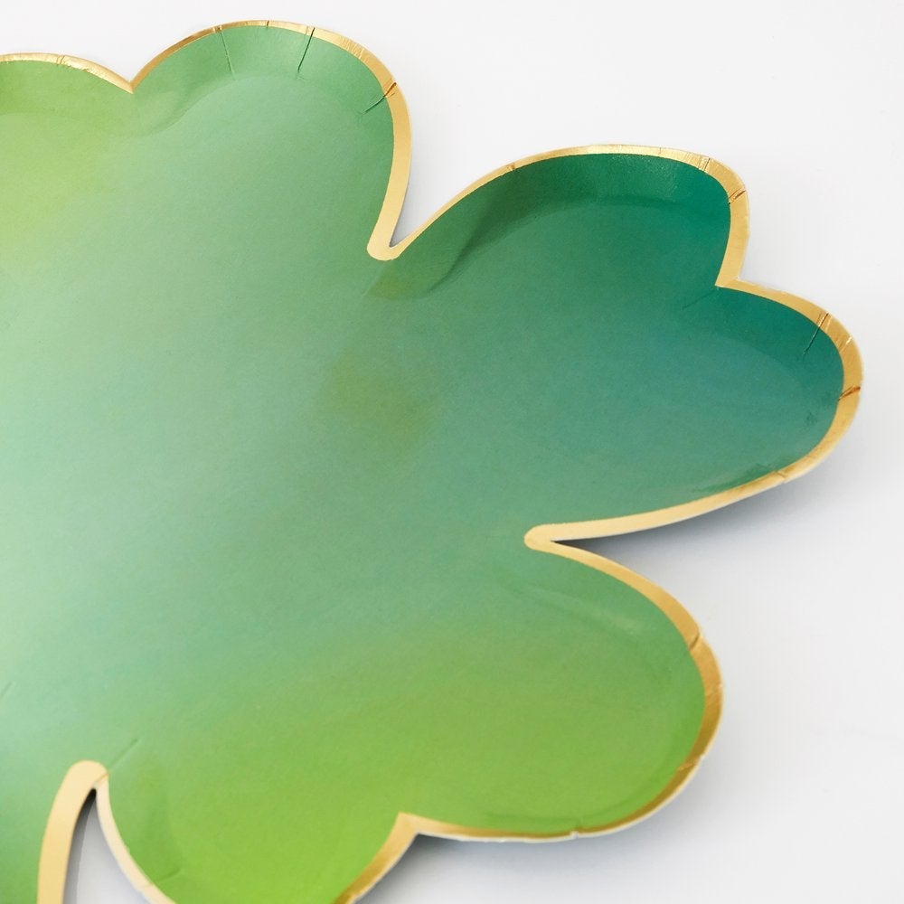 Clover Leaf Plates (Set of 8)