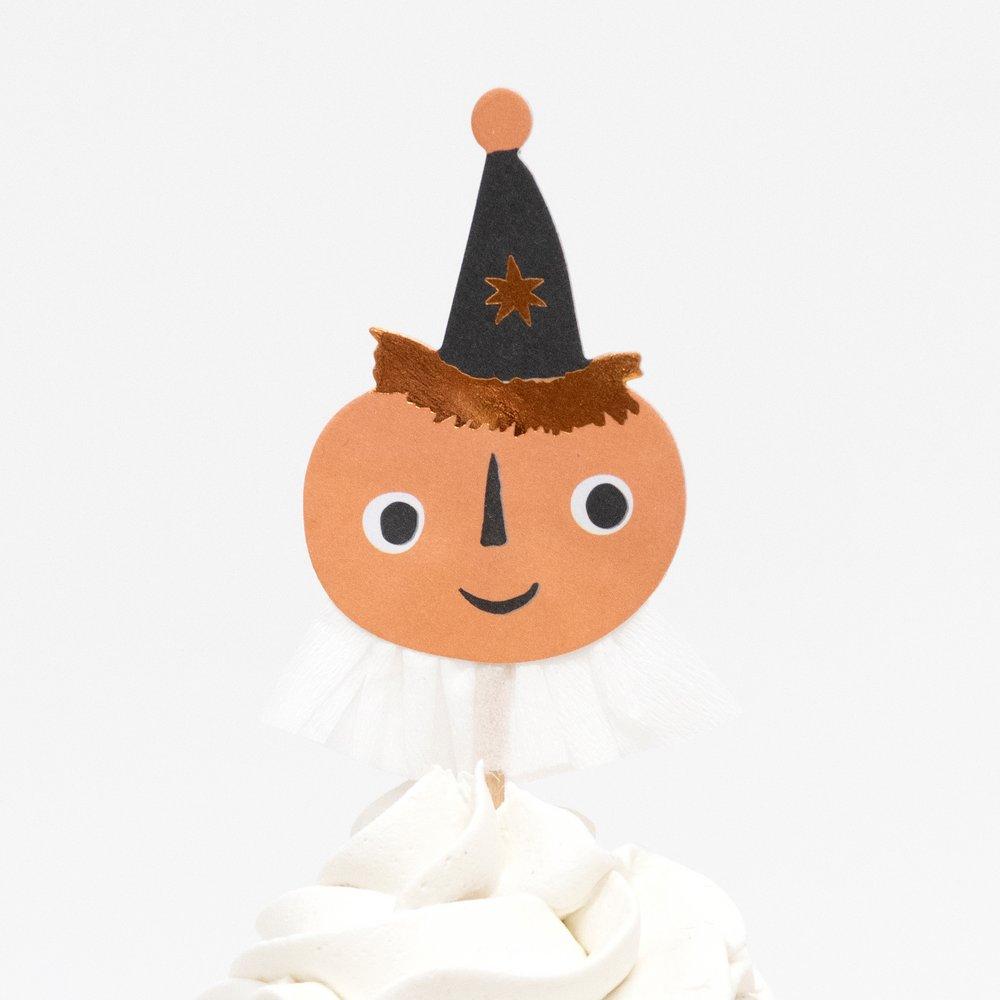 Vintage Halloween Cupcake Kit (Set of 24)