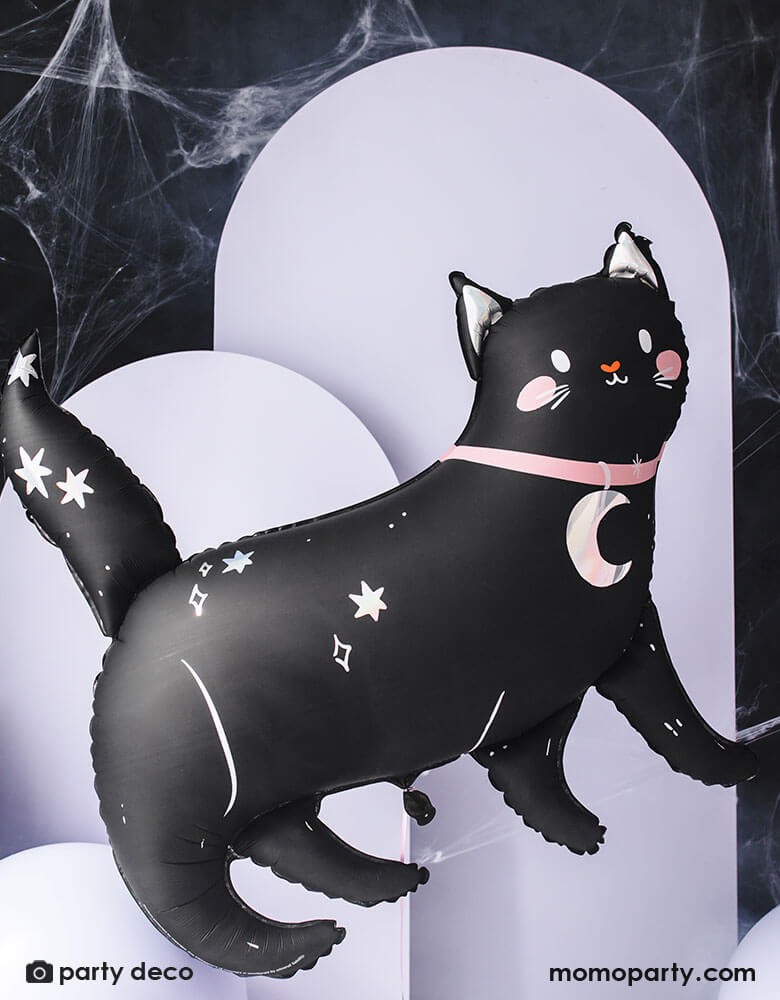 Halloween Black Cat Foil Balloon