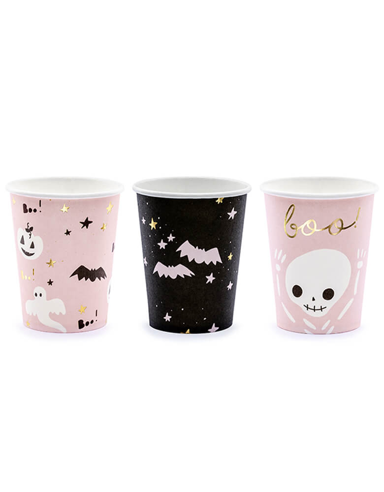 Halloween Boo! Paper Cups (Set of 6)