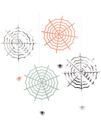 Halloween Hanging Cobwebs (Set of 4)