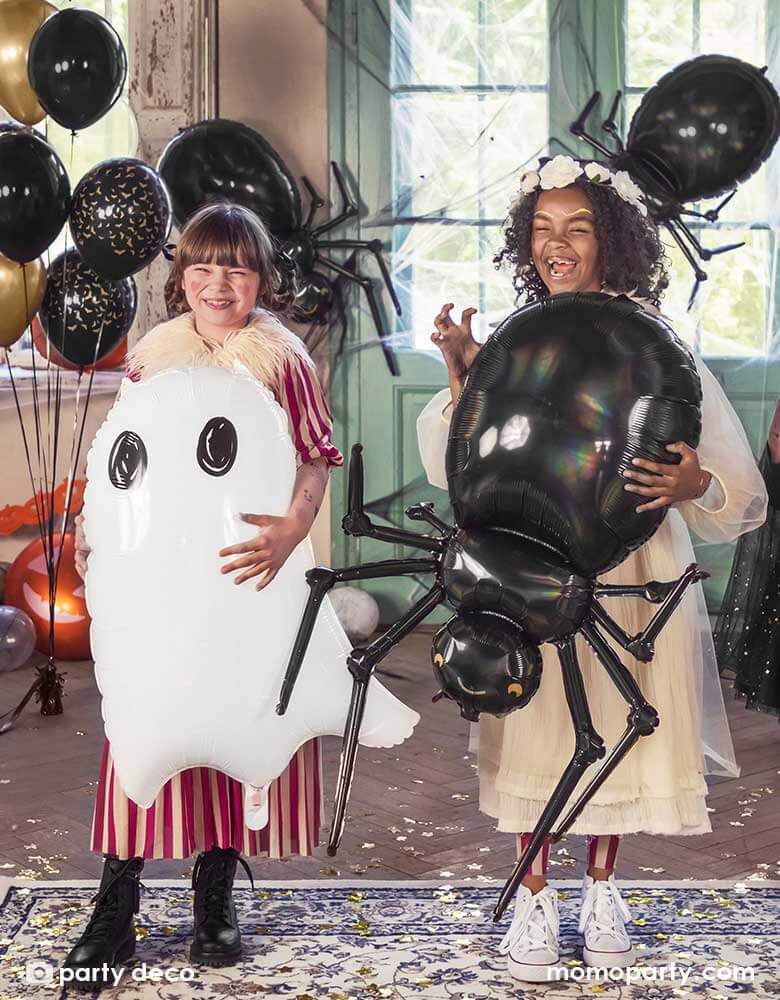 Halloween Spider Foil Mylar Balloon