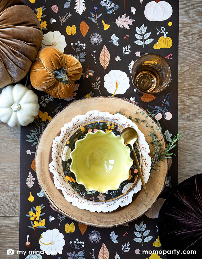 Harvest Moody Fall Plates (Set of 8)