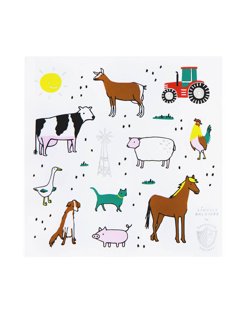 Farm Sticker Scence On The Farm Sticker Set (Set of 4)