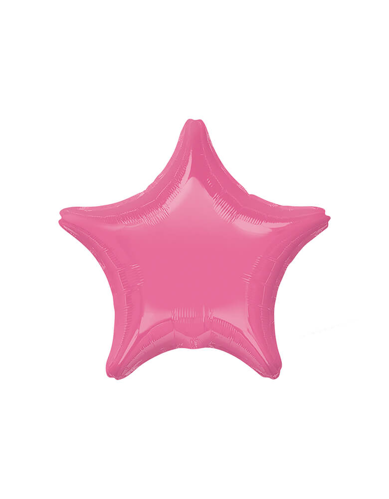 Anagram Balloon - 22476 Rose Decorator Star Standard Star XL® S15. Junior rose Star Shaped Foil Balloon