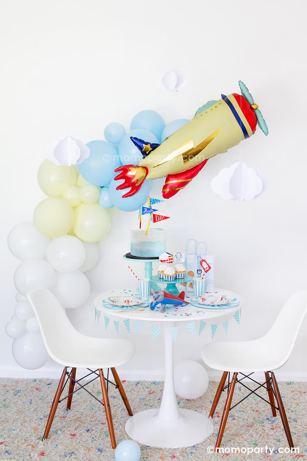 Cloud Hanging Decorations (Set of 3)