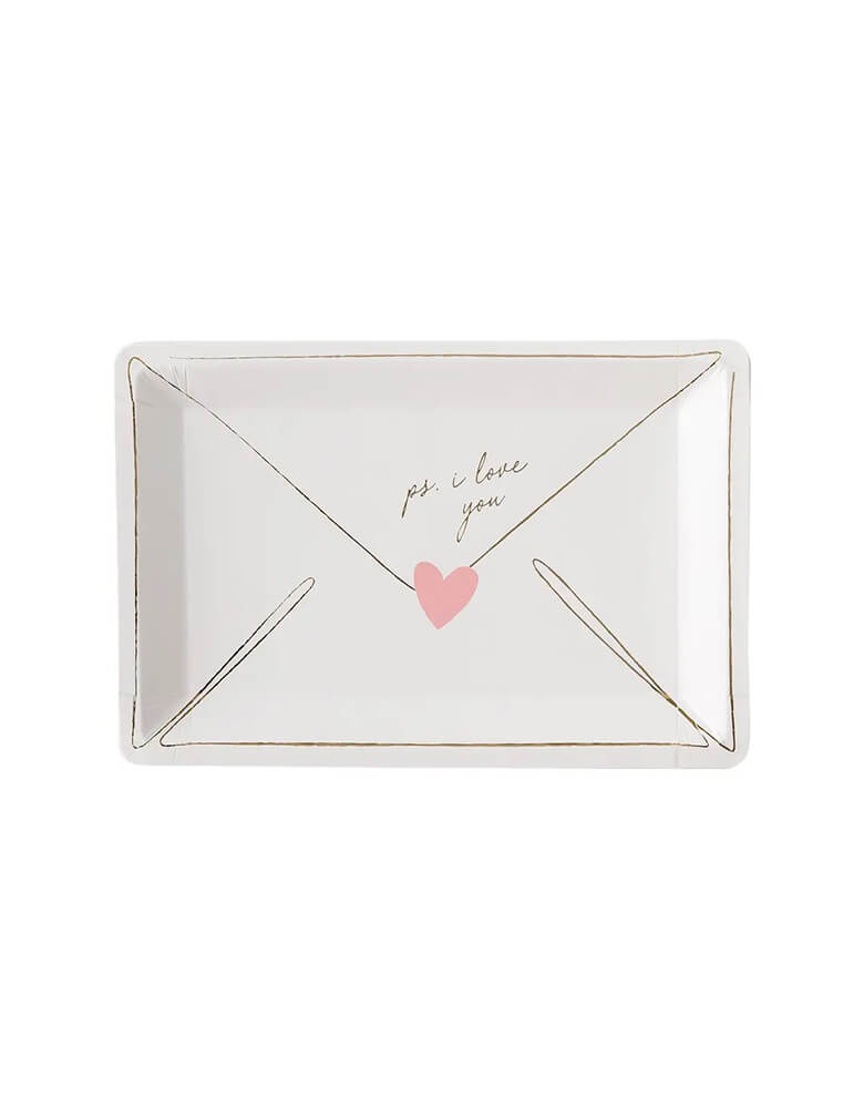 Valentine Love Notes Plates (Set of 8)