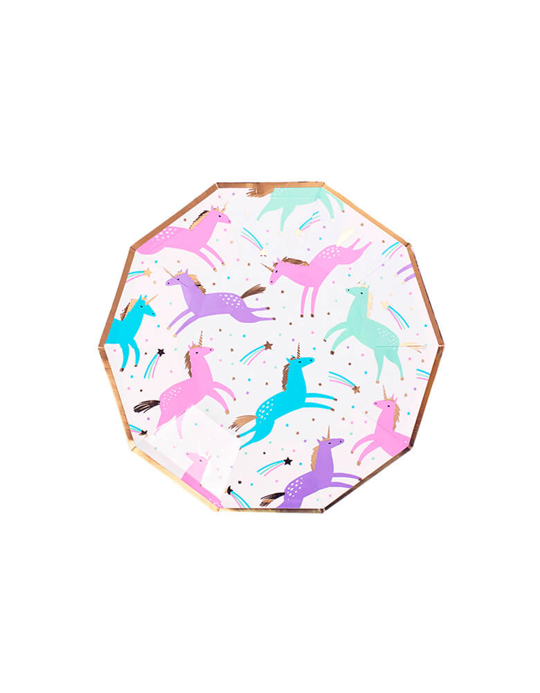 Day Dream Society magical unicorn small paper plates